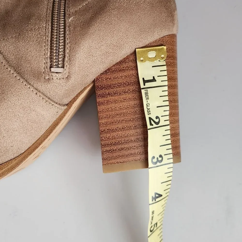 Marc Fisher LTD Arletta  Tan Over-the-Knee Boots Size 7